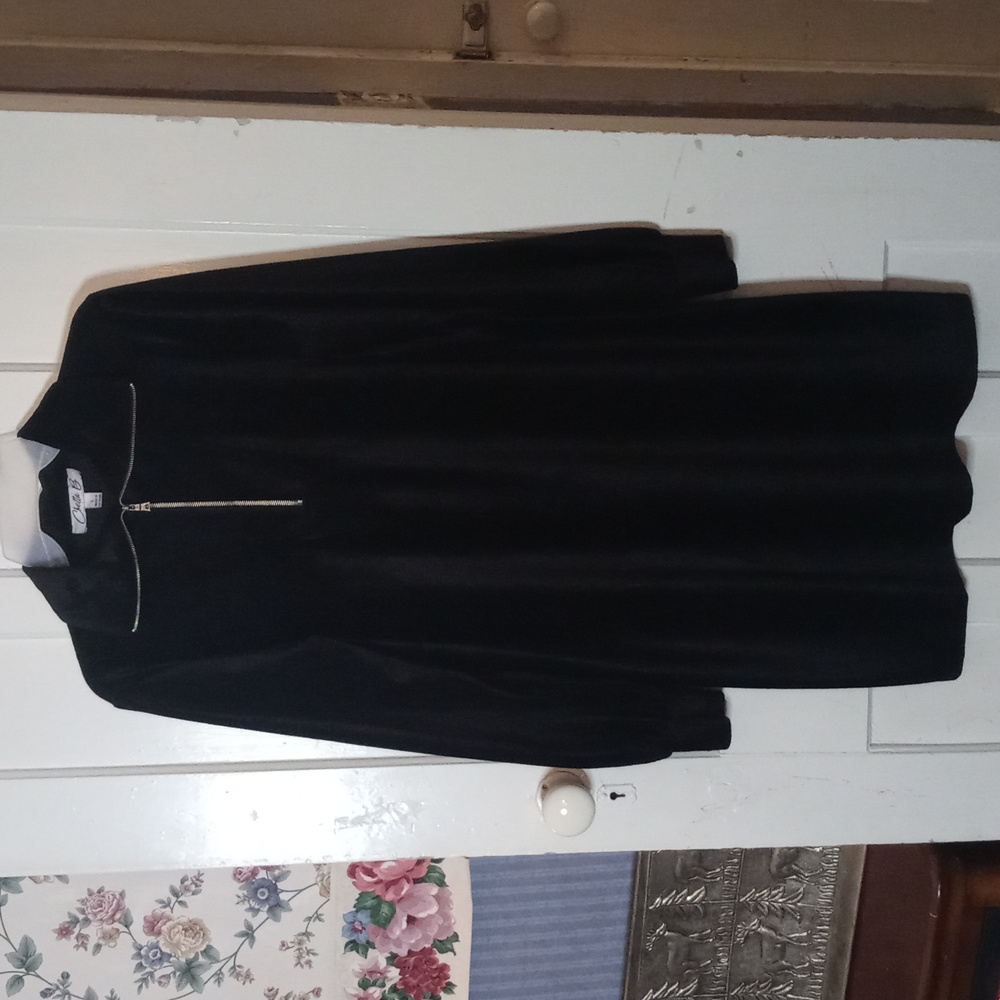 CHETTA B SOFT BLACK DRESS